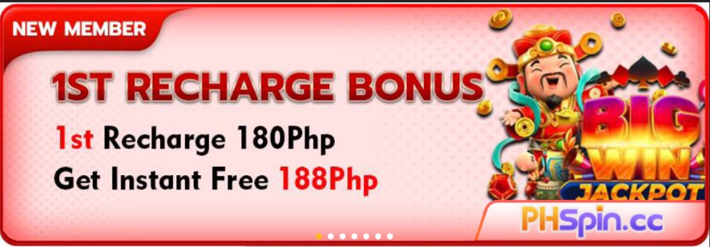 PHSpin 1st Recharge Bonus
